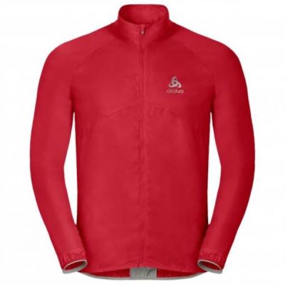 Chaquetas Odlo LTTL Running Hombre - Rojas - Chile QCA809713